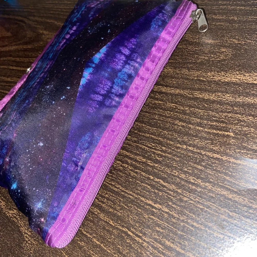 Staples Galaxy Space Stars Pencil Pouch